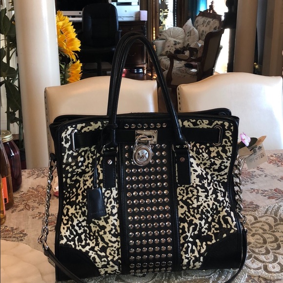 Michael Kors Calf’s Hair Bag Purse - Picture 2 of 8